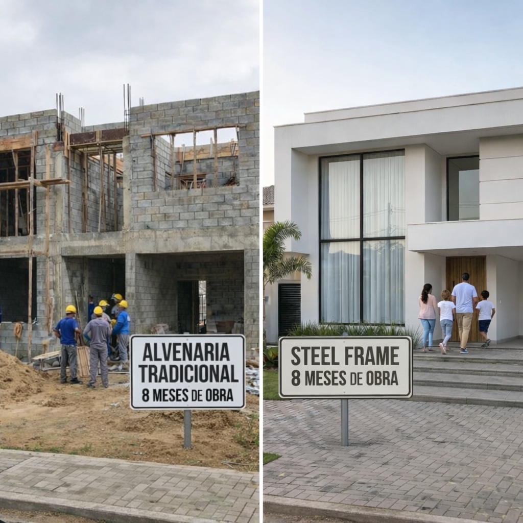 Estrutura Steel Frame